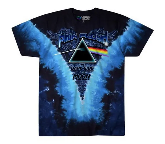 Liquid Blue T-Shirt Pink Floyd - Dark Side Of The Moon
