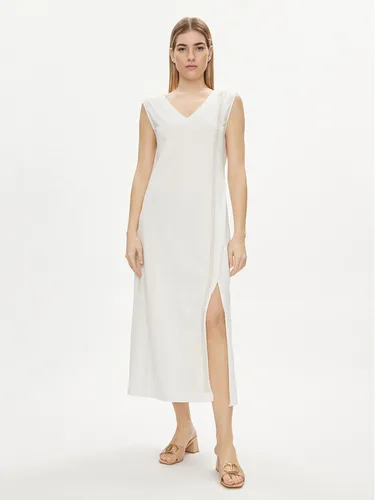 Liu Jo Sport Kleid für den Alltag TA4262 JS088 Weiß Regular Fit