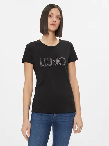 Liu Jo T-Shirt WA4051 JS923 Schwarz Regular Fit