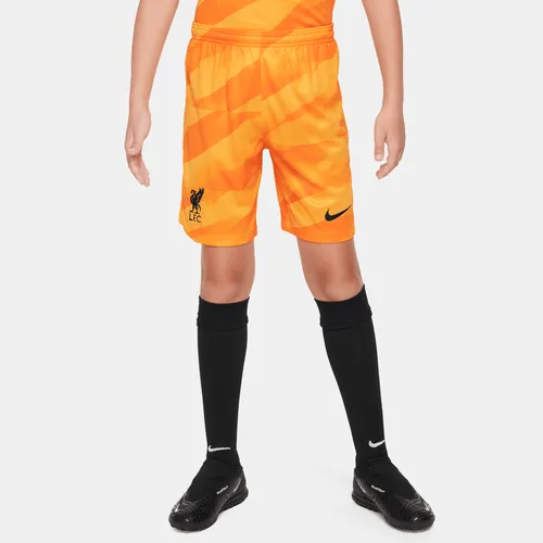 Liverpool FC 2023/24 Stadium Goalkeeper Nike Dri-FIT Fußball-Shorts für ältere Kinder - Gelb