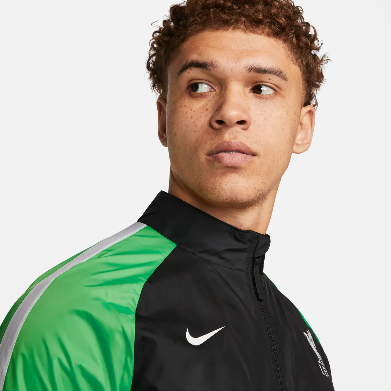Liverpool FC Repel Academy AWF Nike Fußball-Jacke für Herren - Schwarz