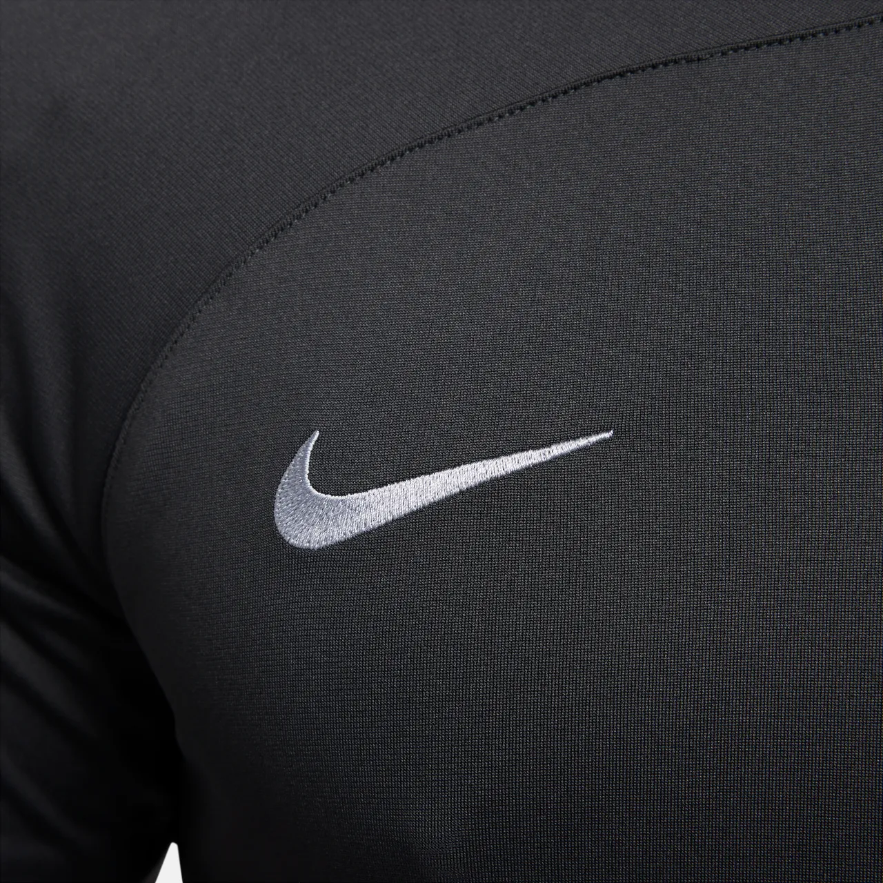 Liverpool FC Strike Nike Dri-FIT-Fußball-Trainingsanzug aus Strickmaterial mit Kapuze für Herren - Grau
