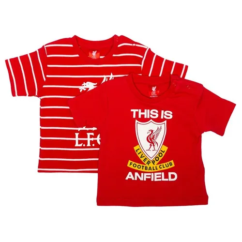 Liverpool T-Shirt TIA Liverbird 2-er Pack - Rot Kinder