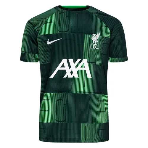 Liverpool Training T-Shirt Dri-FIT Pre Match - Grün/Poison Green/Weiß Kinder