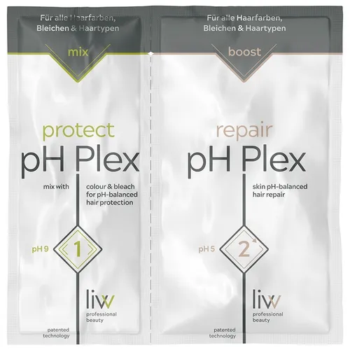 LIW - pH Plex 1 Protect & 2 Repair - Doppelsachet Haarkur & -maske 22 ml Damen