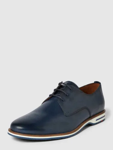 Lloyd Derby-Schuhe aus Leder Modell 'DAKIN' in Blau