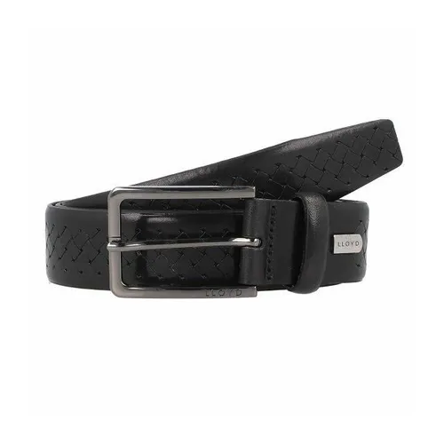 Lloyd Men's Belts Gürtel Leder schwarz 95 cm