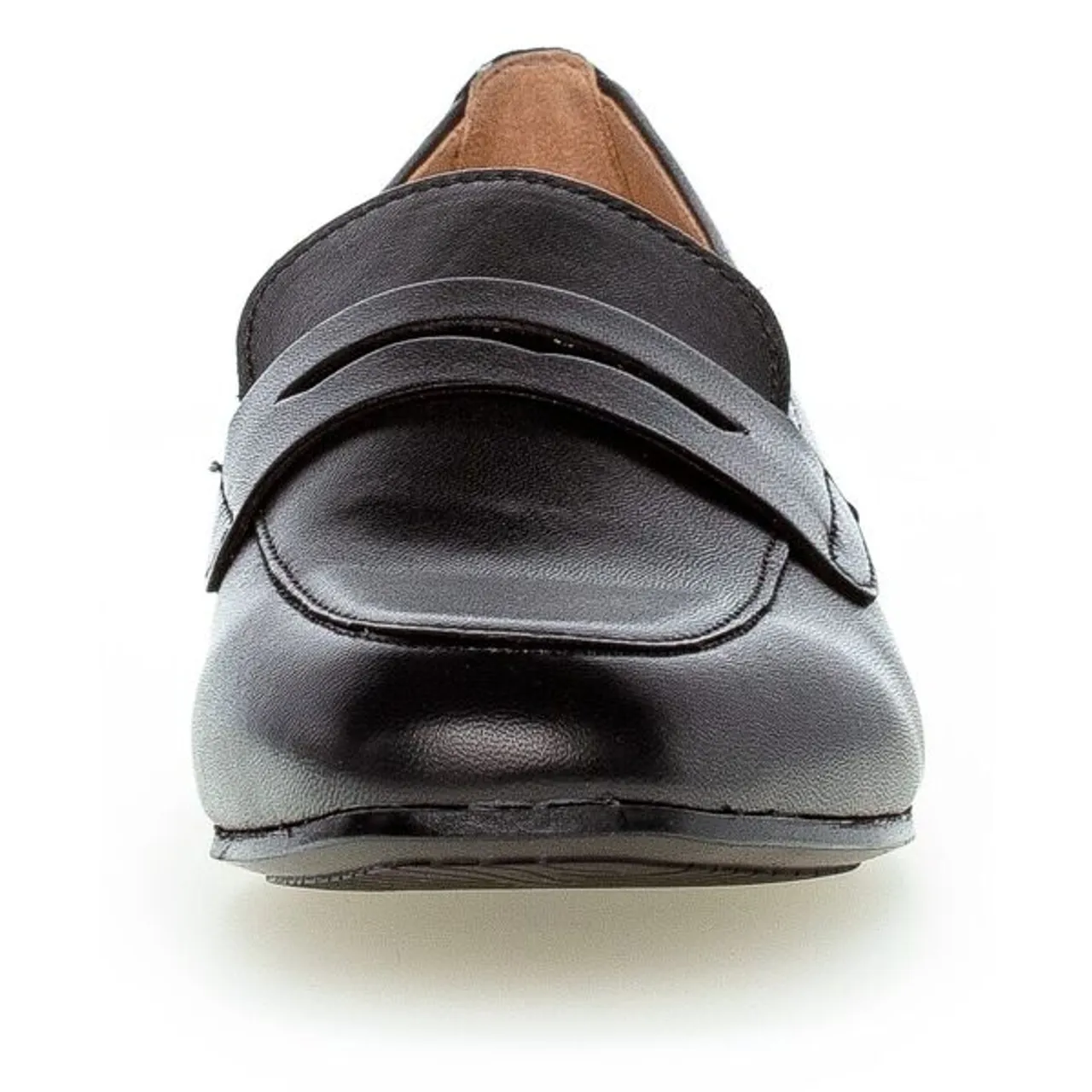 Loafer GABOR Gr. 37, schwarz Damen Schuhe Slip ons