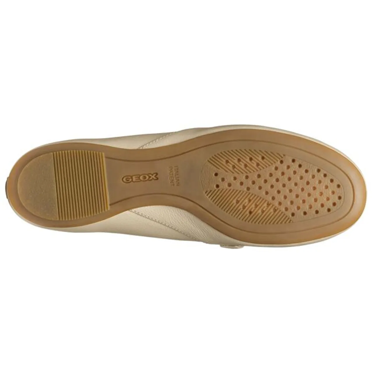 Loafer GEOX "D PALMARIA J" Gr. 37, beige (sandfarben) Damen Schuhe Slip ons
