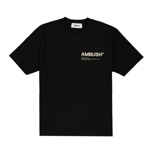 Logo Baumwoll T-Shirt für Frauen Ambush