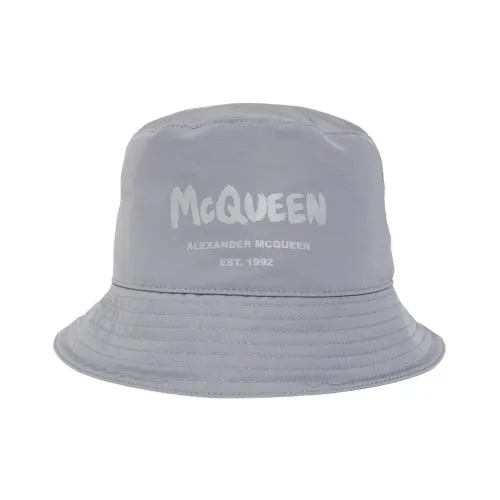 Logo Print Bucket Hat Alexander McQueen