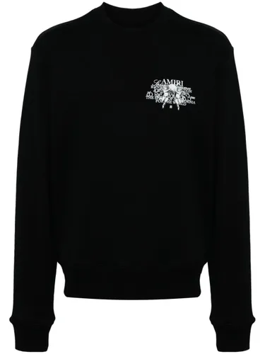 logo-print cotton sweatshirt