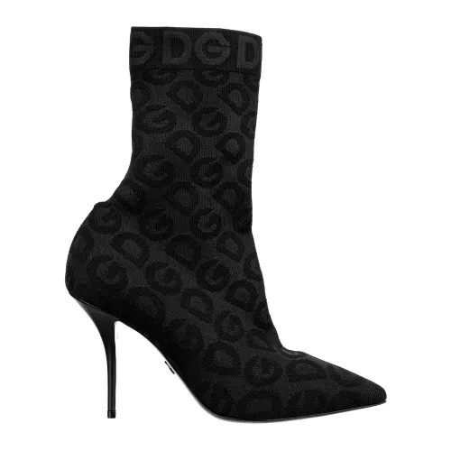 Logo Socken Stiefel Dolce & Gabbana