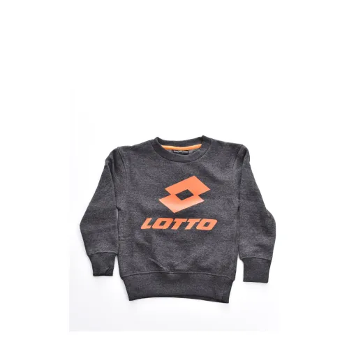 Logo Sweatshirt - Gris Kollektion Lotto
