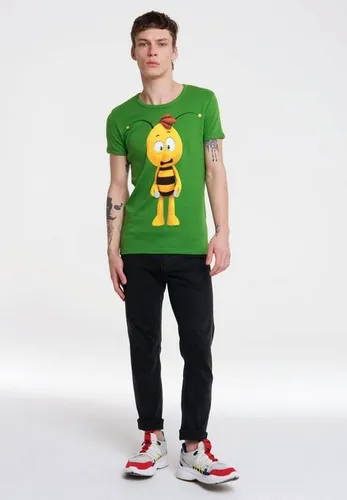LOGOSHIRT T-Shirt Biene Maja – Willi 3D mit coolem Print