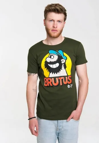 LOGOSHIRT T-Shirt Brutus mit lässigem Vintage-Print