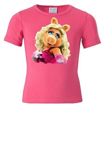 LOGOSHIRT T-Shirt Miss Piggy mit Schweinediva Portrait-Druck