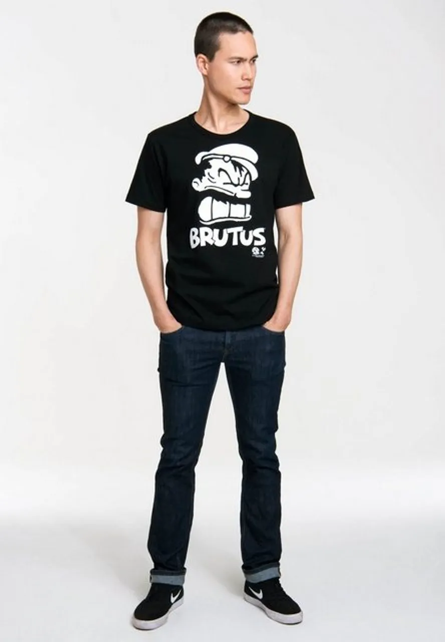 Logoshirt T-Shirt Popeye - Brutus Portrait mit Brutus-Frontprint - Preise  vergleichen