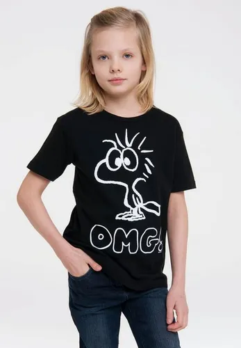 LOGOSHIRT T-Shirt Woodstock - OMG! mit lizenziertem Originaldesign