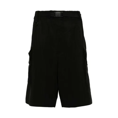 Long Shorts,Gewaschene Bermuda Shorts Y-3