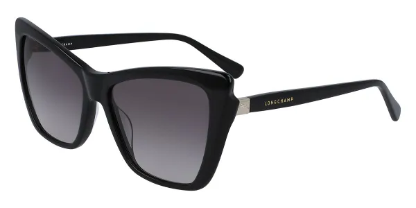Longchamp LO669S 001 Schwarze Damen Sonnenbrillen