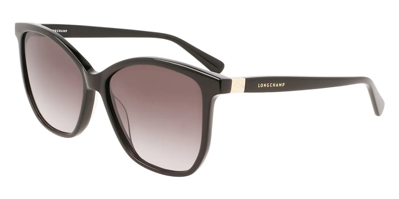 Longchamp LO708S 001 Schwarze Herren Sonnenbrillen