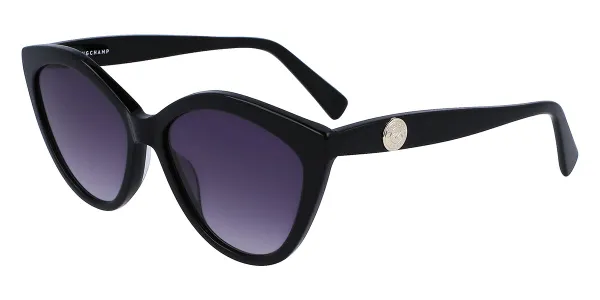 Longchamp LO730S 001 Schwarze Damen Sonnenbrillen