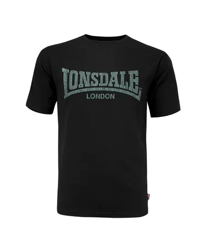 Lonsdale Herren T-shirt met bandjes logo Kai Langarmshirt