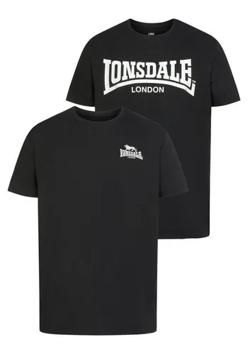 Lonsdale T-Shirt PIDDINGHOE (Packung, 2-tlg., 2er-Pack)