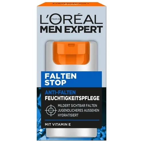 L´Oréal Men Expert - Falten Stop Anti-Falten Feuchtigkeitspflege Gesichtspflege 50 ml Herren