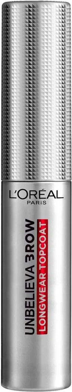 L'ORÉAL PARIS Augenbrauen-Kosmetika Unbelieva’Brow Longwear Topcoat, mit präziser Mascara-Bürste, langanhaltend, Augen-Make-Up