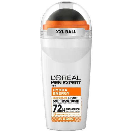 L’Oréal Paris - Hydra Energy Extreme Sport Anti-Transpirant Roll On Deodorants 50 ml Herren