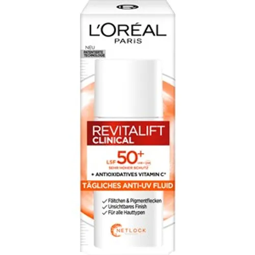 L’Oréal Paris Revitalift Clinical Tägliches Anti-UV Fluid LSF 50+ Anti-Aging-Gesichtsserum Damen