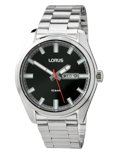 Lorus Herren Analog Quarz Uhr mit Metall Armband RH347AX9