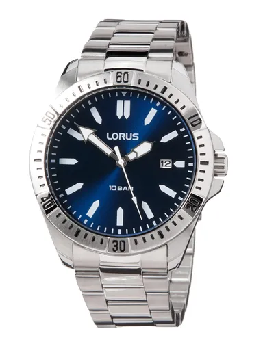 Lorus Herren Analog Quarz Uhr mit Metall Armband RH939MX9