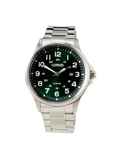 Lorus Herren Analog Quarz Uhr mit Metall Armband RH995NX9