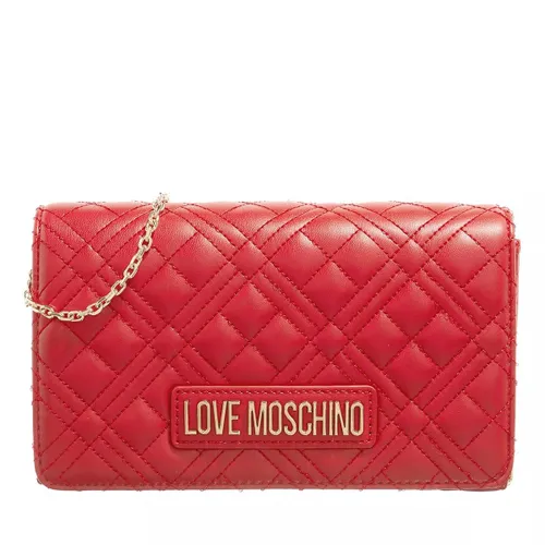 Love Moschino Clutches - Borsa Smart Daily Bag Pu - Gr. unisize - in Rot - für Damen