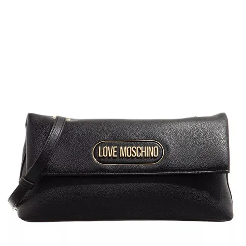 Love Moschino Crossbody Bags - Borsa Rectangular Plaque Pu - Gr. unisize - in Schwarz - für Damen