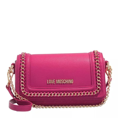 Love Moschino Crossbody Bags - Chain Link - Gr. unisize - in Rosa - für Damen