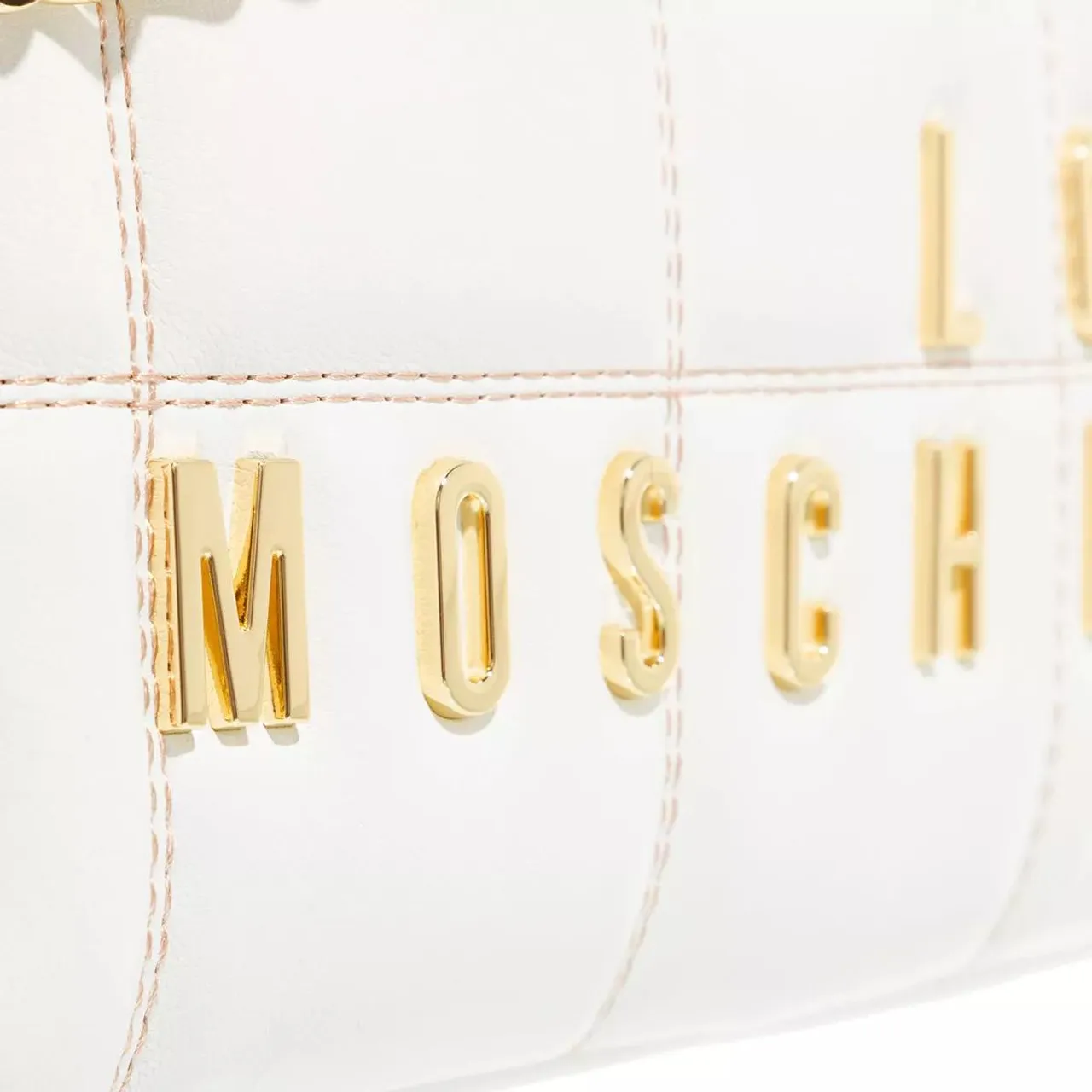 Love Moschino Crossbody Bags - Embroidery Quilt - Gr. unisize - in Weiß - für Damen