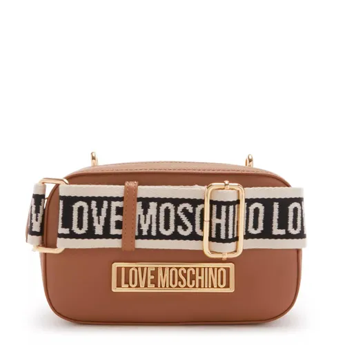 Love Moschino Crossbody Bags - Love Moschino Natural Braune Umhängetasche JC4148P - Gr. unisize - in Braun - für Damen