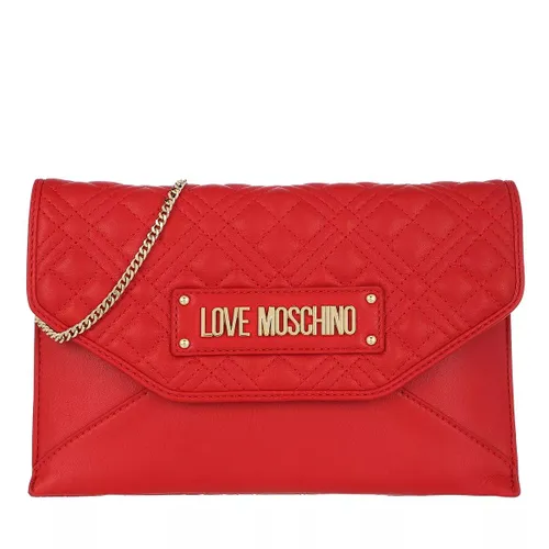 Love Moschino Satchel Bag - Borsa Quilted Pu - Gr. unisize - in Rot - für Damen
