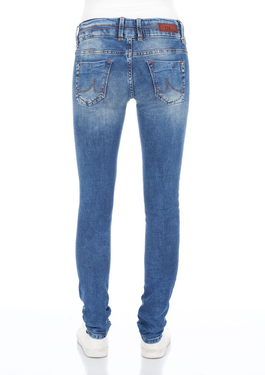 LTB Damen Jeans Julita X Extra Skinny Fit - Blau - Angellis Wash