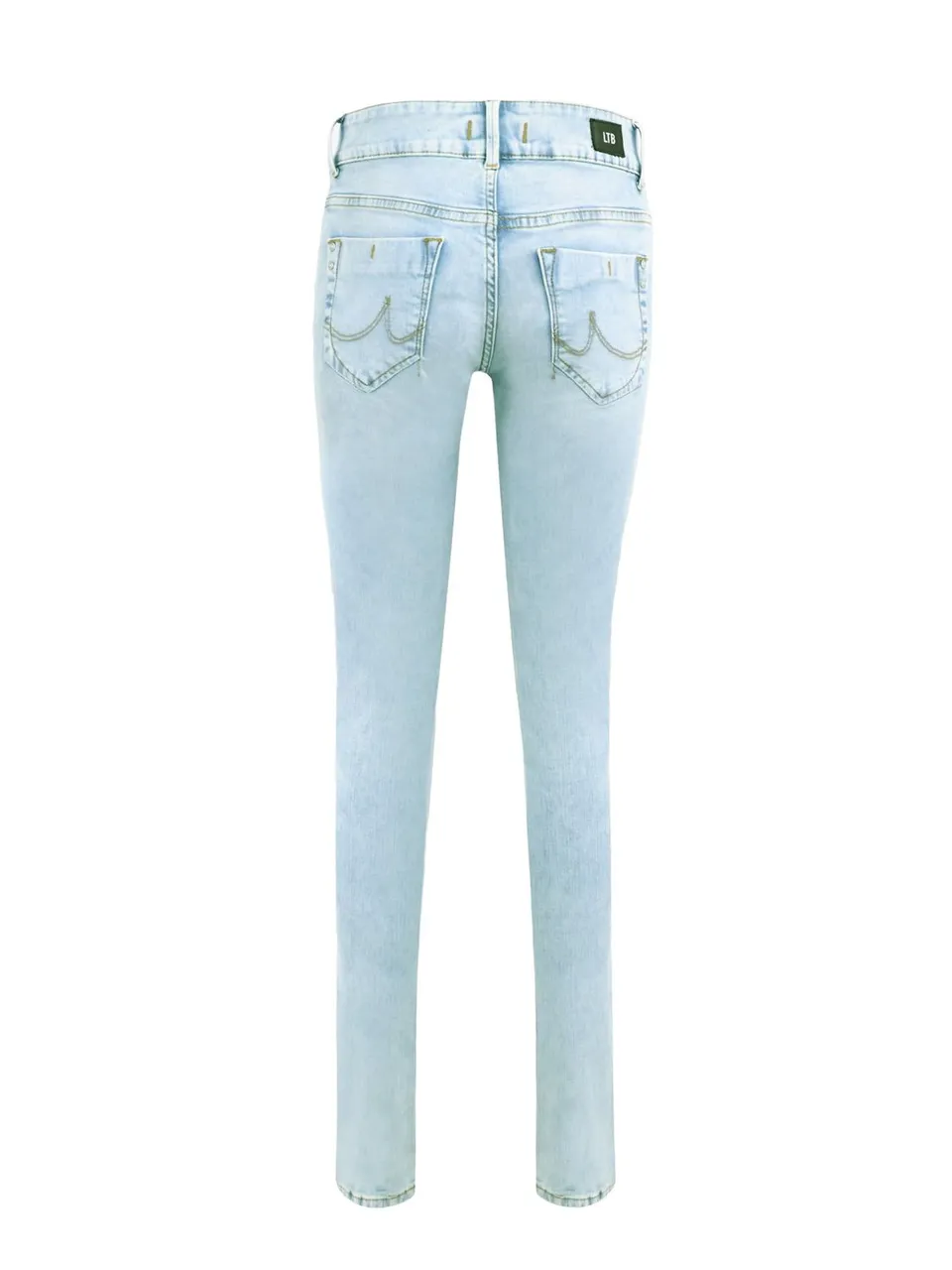 LTB Damen Jeans Molly M Super Slim Fit - Blau - Malisa Wash