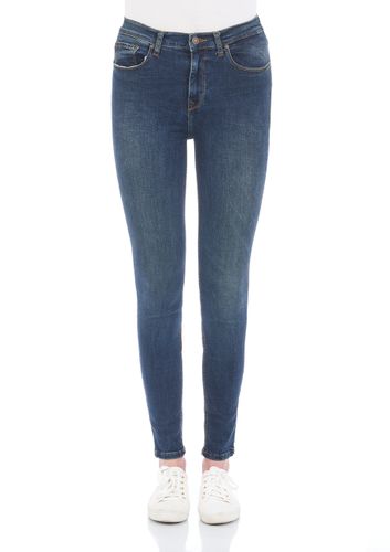 LTB Damen Jeans TANYA B Skinny Fit - Blau - Nila Undamaged Wash