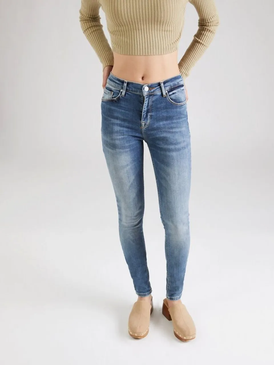 LTB Skinny-fit-Jeans Amy (1-tlg) Plain/ohne Details