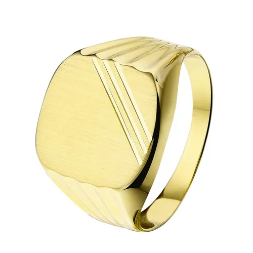 Lucardi  Lucardi Ringe 585 Gold - goldfarbig Ring 1.0 pieces