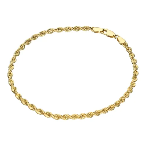 Luigi Merano - Armband Kordelkette, Gold 585 Armbänder & Armreife Gold Damen