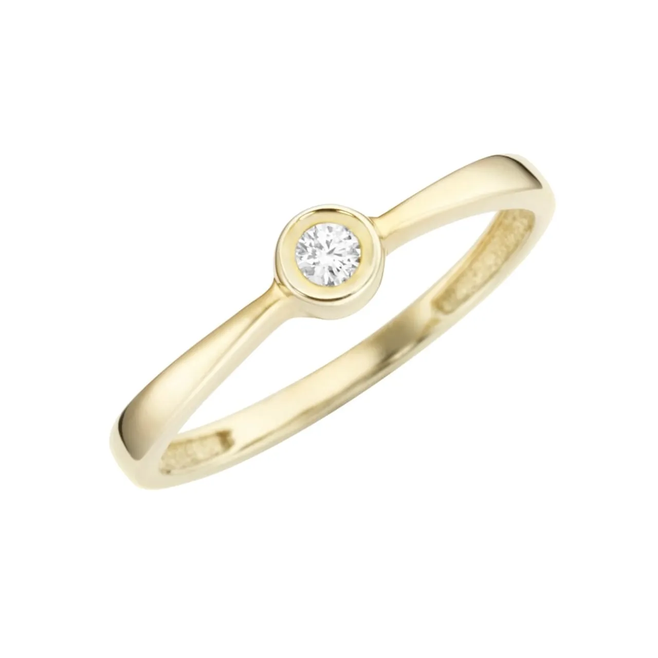 Luigi Merano - Ring mit Brillant, Gold 585 Ringe Gold Damen