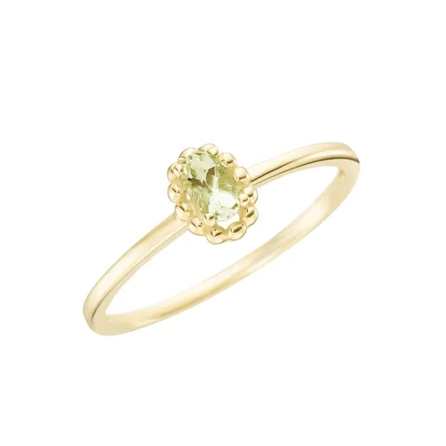 Luigi Merano - Ring mit einem Edelstein, Gold 375 Ringe Grün Damen